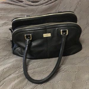 Cole Hann Black Shoulder Purse